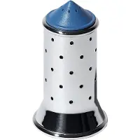 Alessi Michael Graves zoutvaatje 11,5 cm rvs blauw