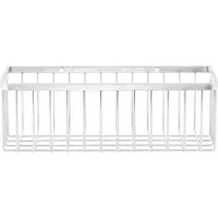 House Doctor Bath Basket - Silver