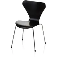 Fritz Hansen Series 7 miniatuurstoel Zwart