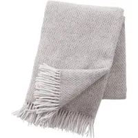 Klippan Yllefabrik Pulse wollen plaid sand (beige)