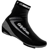 Gripgrab - RaceAqua Waterdichte Race Fiets Overschoenen Aero Wielren Regen Fietsoverschoenen - Zwart - Unisex - Maat S (38/39)