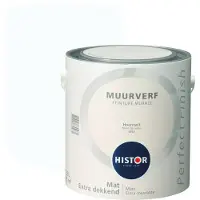 Histor Perfect Finish Muurverf Mat Hoornwit 6763 2,5 LTR