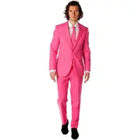 Boland Traciks Mr Pink Kostuum | Roze | Maat 58
