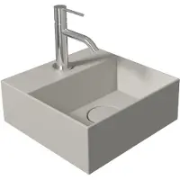 Salenzi Fontein spy 30x30 cm mat grijs