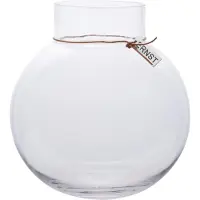 ERNST Glazen Vaas Doorzichtig 24 Cm - Vazen Leer Clear - 364452