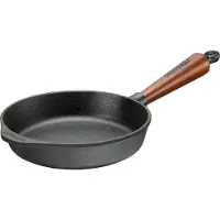 Skeppshult Koekenpan High Edge Beukenhout Handgreep 20 cm