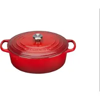 Le Creuset Ovale Braadpan 27 cm Kersenrood