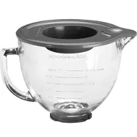 KitchenAid 5KSM5GB Glazen mengkom 4,7 L