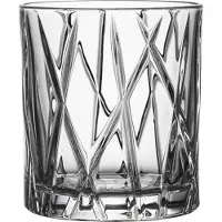 Orrefors City Whiskey s Of 25 Cl 4 Pcs - Whiskyglazen & cognacglazen Glas Clear - 6310340