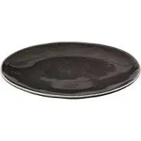 Broste Copenhagen Nordic Coal dinerbord ø 26 cm aardewerk bruin