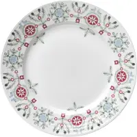 Rörstrand Swedish Grace Winter bord 21 cm. wit