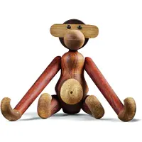 Kay bojesen Houten figuur - Aapje - Medium - Teak/Limba - - OneSize - Decoraties
