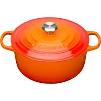 Le Creuset Gietijzeren Ronde Braadpan Oranjerood 26cm 5,3l