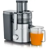 Severin ES3570 Juice Extractor brushed rvs-black