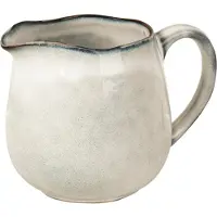 Broste Copenhagen Nordic Sand melkkan ø 8,5 cm aardewerk wit