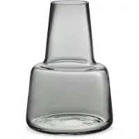 Holmegaard Flora Vase Medium 24 Cm Smoke - Vazen Mondgeblazen Glas Grey - 4340858