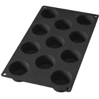Lékué Bakvorm 11 Mini Muffins Siliconen Black