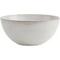 ERNST schaal van keramiek wit Ø17 cm