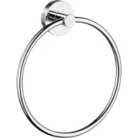 Smedbo Handdoekring Home 17x3,6 cm Chroom