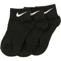 Nike Lightweight Sportsokken halfhoog Zwart Wit | Maat 38-42