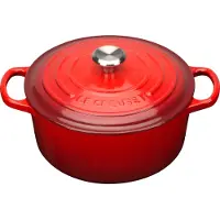 Le Creuset Gietijzeren Ronde Braadpan Kersenrood 22cm 3,3l