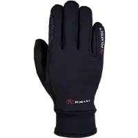Roeckl Warme ruiterhandschoenen voor volwassenen Warwick Polartec zwart