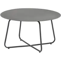 4 Seasons Outdoor Dali lounge tuintafel 73xH40 cm rond antraciet 4-Seasons Outdoor