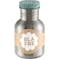 Blafre stalen drinkfles blauw - 300 ml
