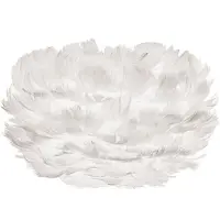 UMAGE Eos Lampenkap Wit 22 Cm - Lampenkappen Ganzenveer White - 2091