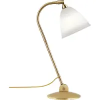 Gubi Bestlite BL2 tafellamp gebroken lamp beenderporselein-messing