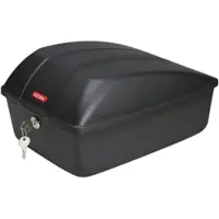 Klickfix Top case velo box noir 12l avec fixation racktime 25x18x35 cm