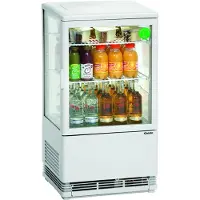 Bartscher Mini-koelvitrine kunststof 58L 46(h) x 33(b) x 37(d) cm