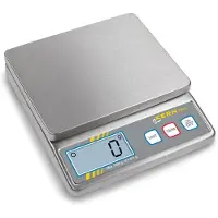 Kern & Sohn FOB 5K1S FOB 5K1S Tafelweegschaal Weegbereik (max.) 5 kg Resolutie 1 g werkt op batterijen Zilver