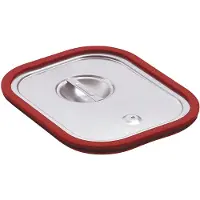 Bartscher Deksel 1/2 GN Bartscher, CNS, met dichting