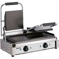 Bartscher Contactgrill Bartscher, dubbel, glad/glad, 57(b)x21(h)x40(d), 230V/3600W