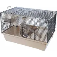 Gebr. De Boon Interzoo hamsterkooi Pinky 2 beige Interzoo