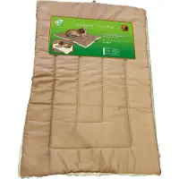 Gebr. De Boon Ligkussen Cozy Duo bruin/wit 104x67 cm Slaapplezier