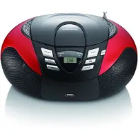 Lenco SCD-37 USB Rood