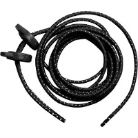 Zone3 Elastische Veters Zwart