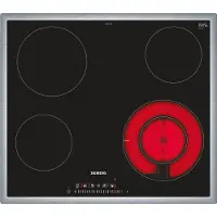 Siemens iQ300 ET645FFN1E kookplaat Zwart Ingebouwd 60 cm Keramisch 4 zone(s)