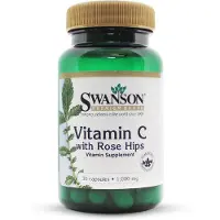 Swanson Health - Vitamine C met Rozenbottel Extract, 1000 mg - 90 Capsules
