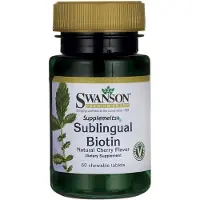Swanson Health Sublingual Biotin 5000mcg