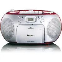 Lenco SCD-420RD - Portable FM Radio CD - Cassettespeler