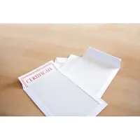 Diversen Bordrug envelop wit 262 x 371 mm - EB4 zelfklevend (100 stuks)