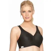 Glamorise Sport-bh Glamorise zwart