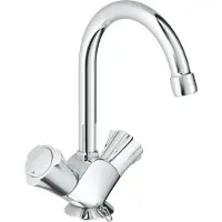 GROHE Costa-L wastafelkraan met ketting chroom