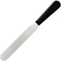 Hygiplas recht paletmes 20,5cm zwart