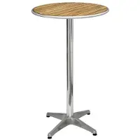 Bolero ronde statafel met essenhouten blad 60cm