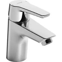 Hansa Hansapolo wastafelkraan m. vaste uitloop 10.3cm chroom 51422293