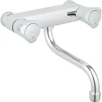 GROHE Costa L wandkraan met onderuitloop chroom